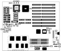 MICRONICS COMPUTERS, INC.   EISA 3 VL-BUS SYSTEM BOARD