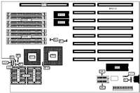 MICRONICS COMPUTERS, INC.   486DX2/50 SYSTEM BOARD